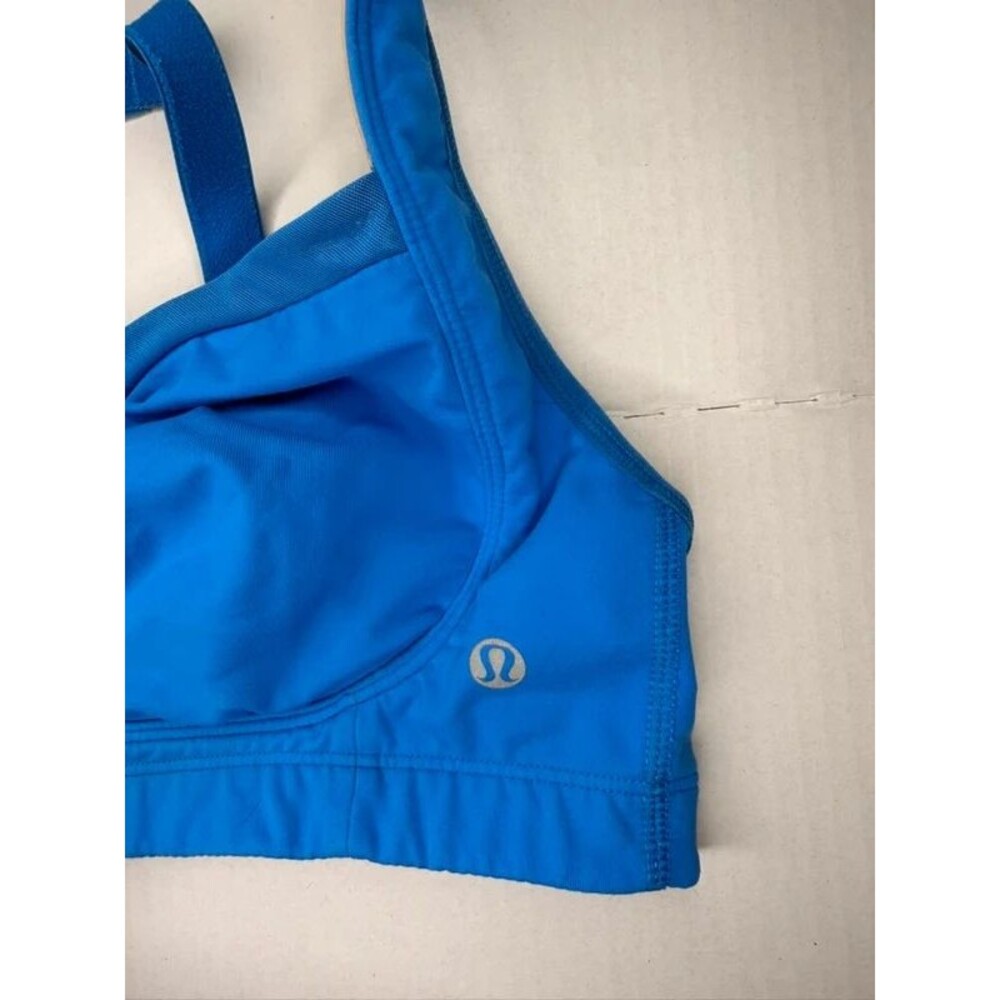 lululemon Ta Ta Tamer High Support Sports Bra - Blue (34 C) - Picture 4 of 8
